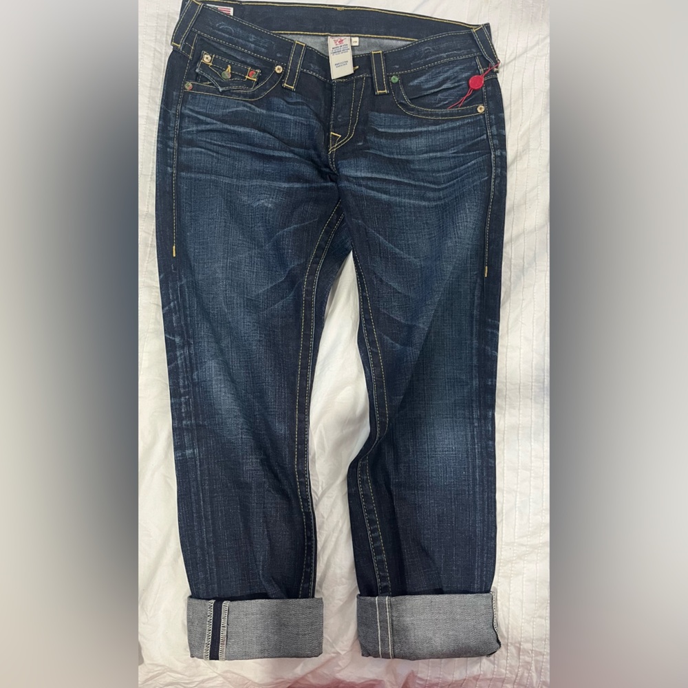 Authentic True Religion Size 29 Boyfriend Jeans